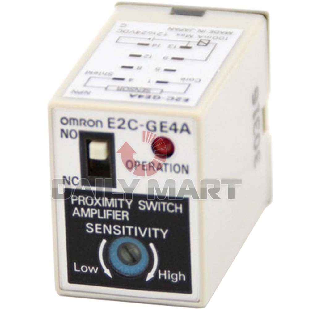 Brand New in Box Omron E2C-GE4A Proximity Switch Amplifier Unit