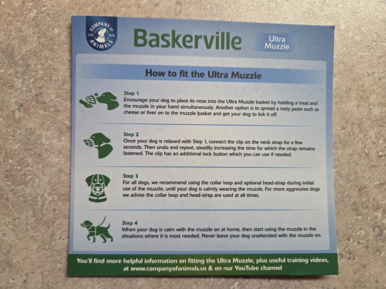 BASKERVILLE ULTRA MUZZLE - Dog size 6, Black (Kind, Safe and Comfortable)