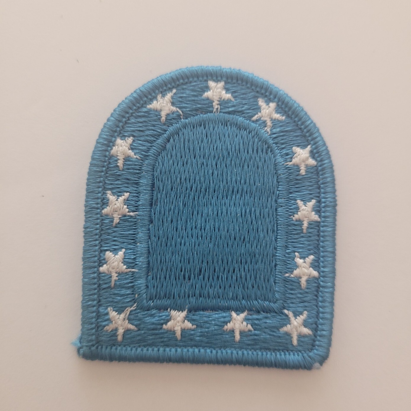US Army Standard Blue W/ 13 Stars Beret Flash Embroidered Patch
