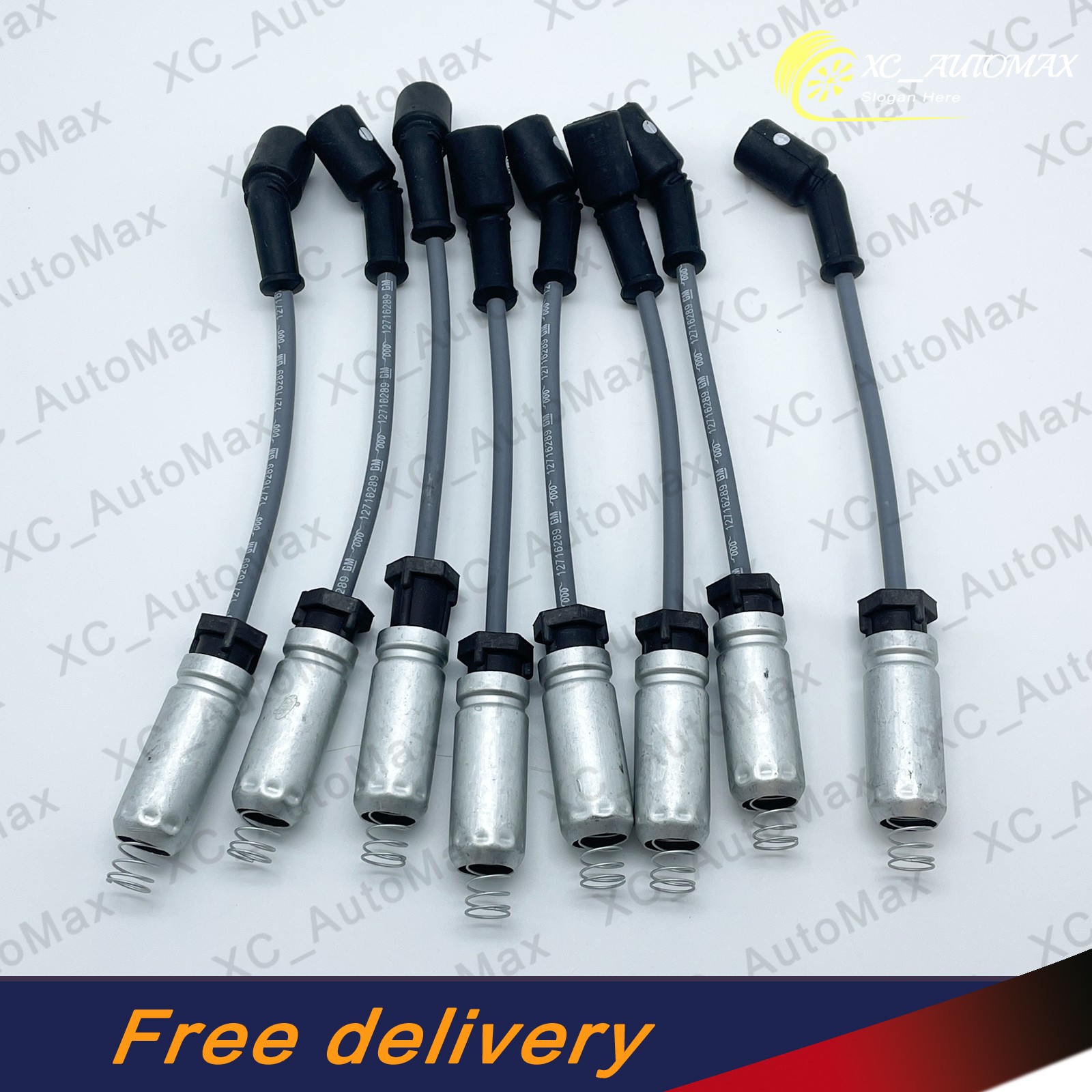 Delco Spark Plug Wires Set of 8 New For Chevy Chevrolet Silverado 1500 758EE