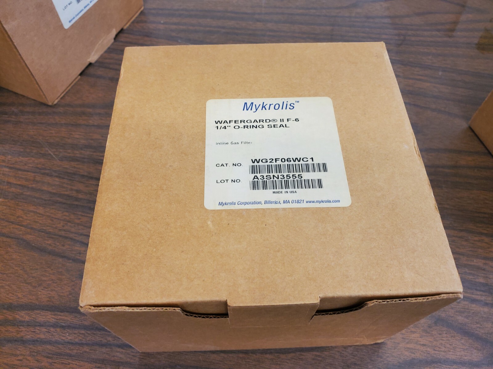 Mykrolis WG2F06WC1 1/4" Wafergard II F-6 Seal New