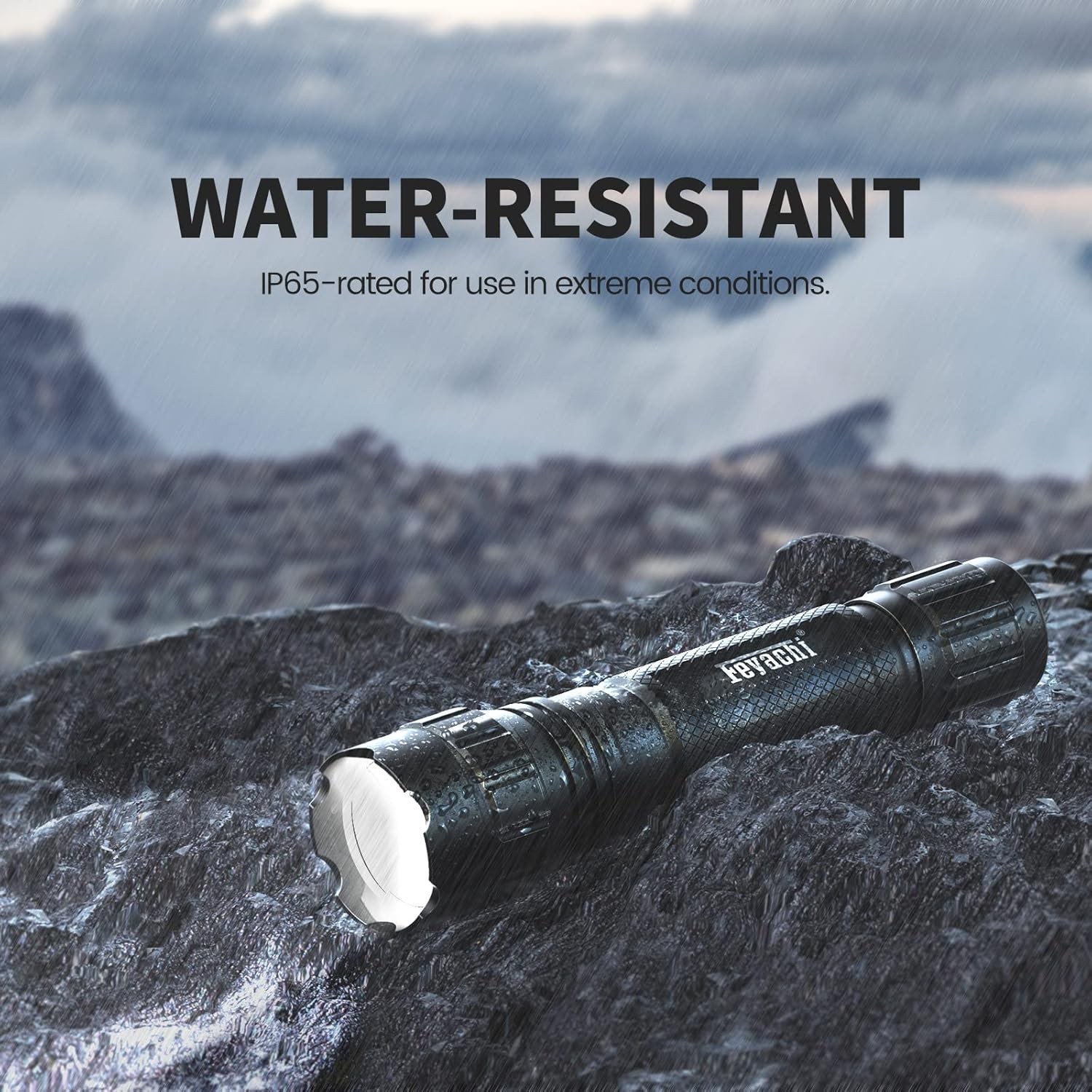 Tactical Flashlight 1200 Lumens LED Light M Lock Rail Mount Ar Flashlight