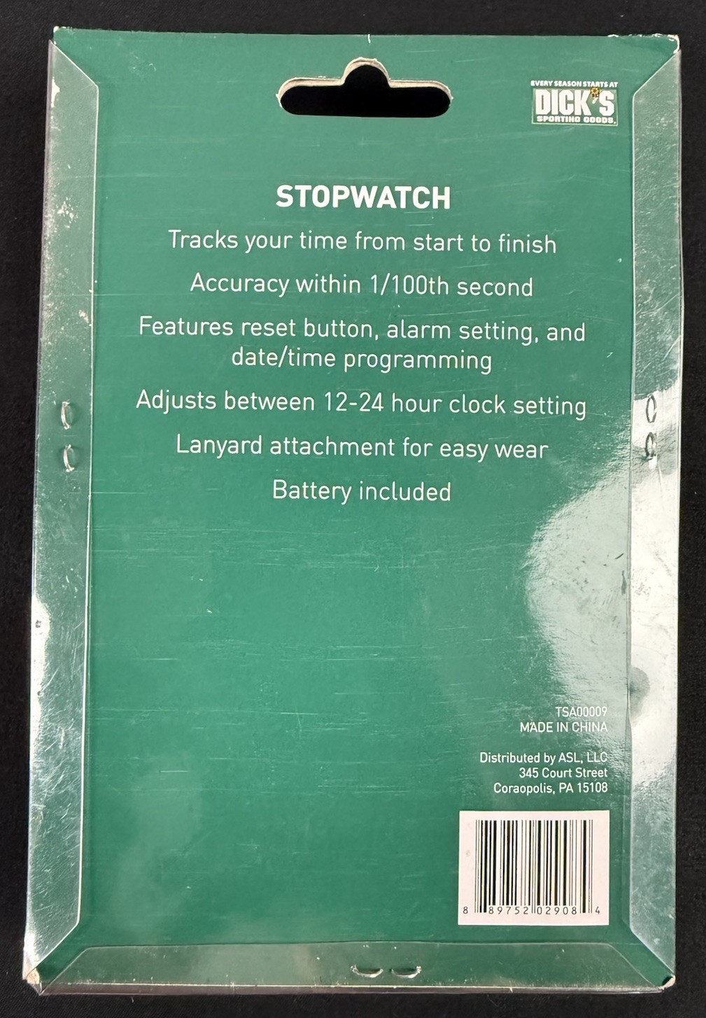 New In Box Dicks Sporting Goods Stopwatch