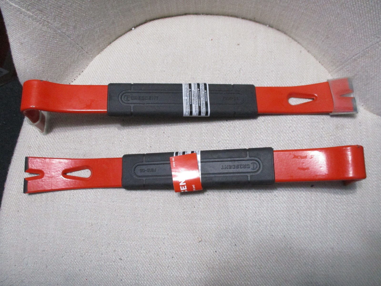 2 Pack - Crescent, Flat Pry Bar, 15" FB15-06 New