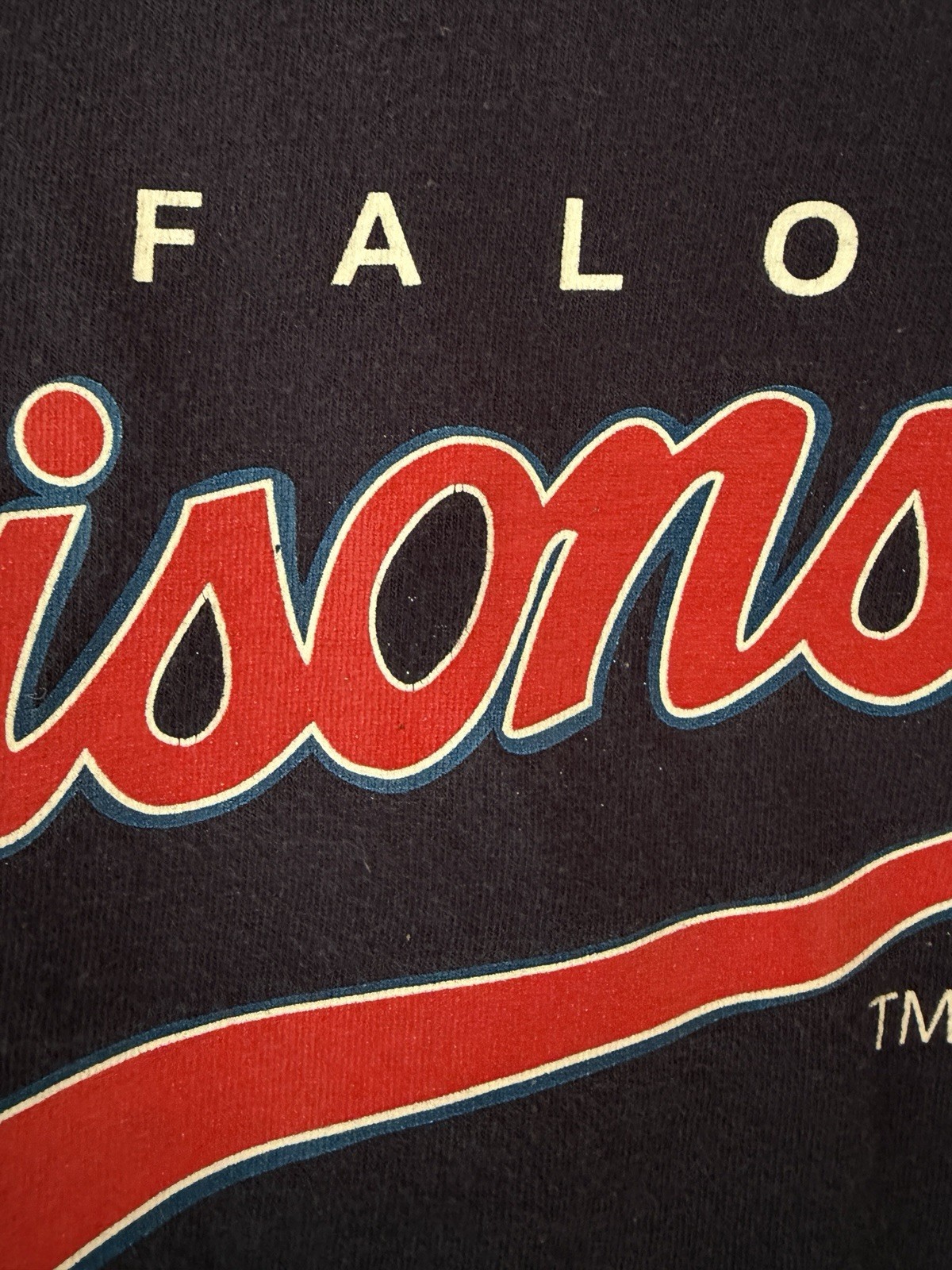 Buffalo Bisons Shirt Navy Minor League Baseball Small