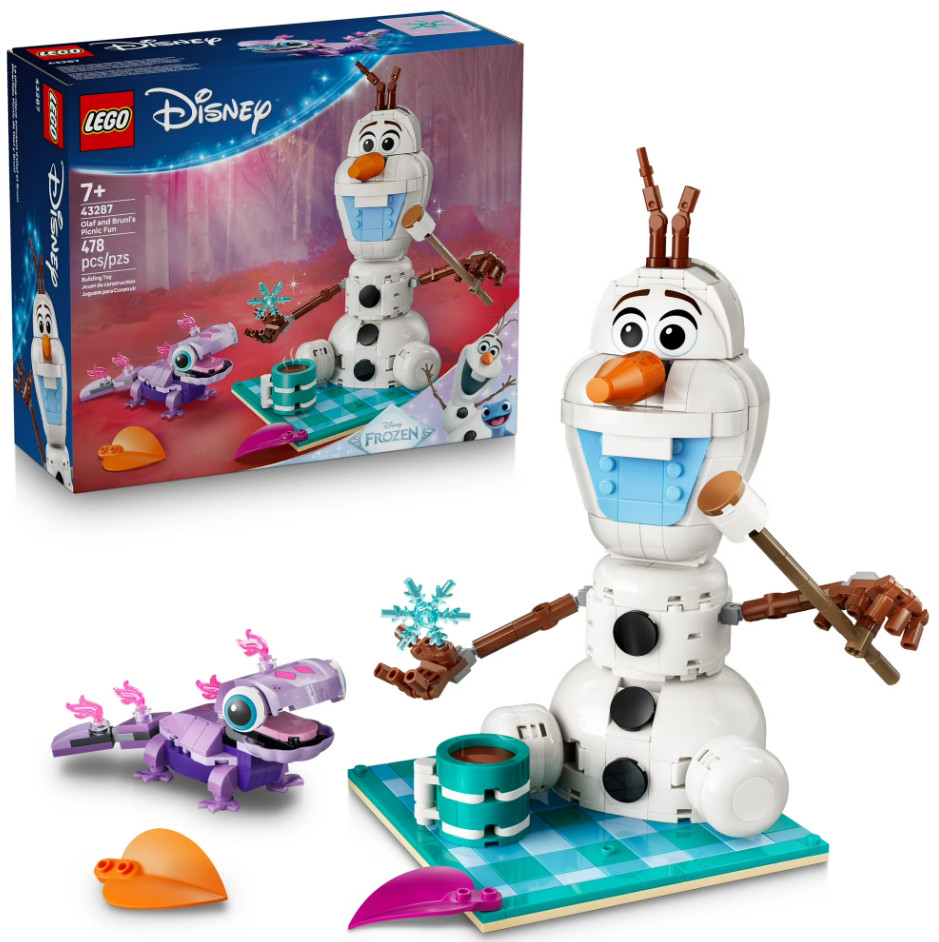 LEGO® Disney Princess™ Olaf and Bruni’s Picnic Fun 43287 [New Toy] Brick