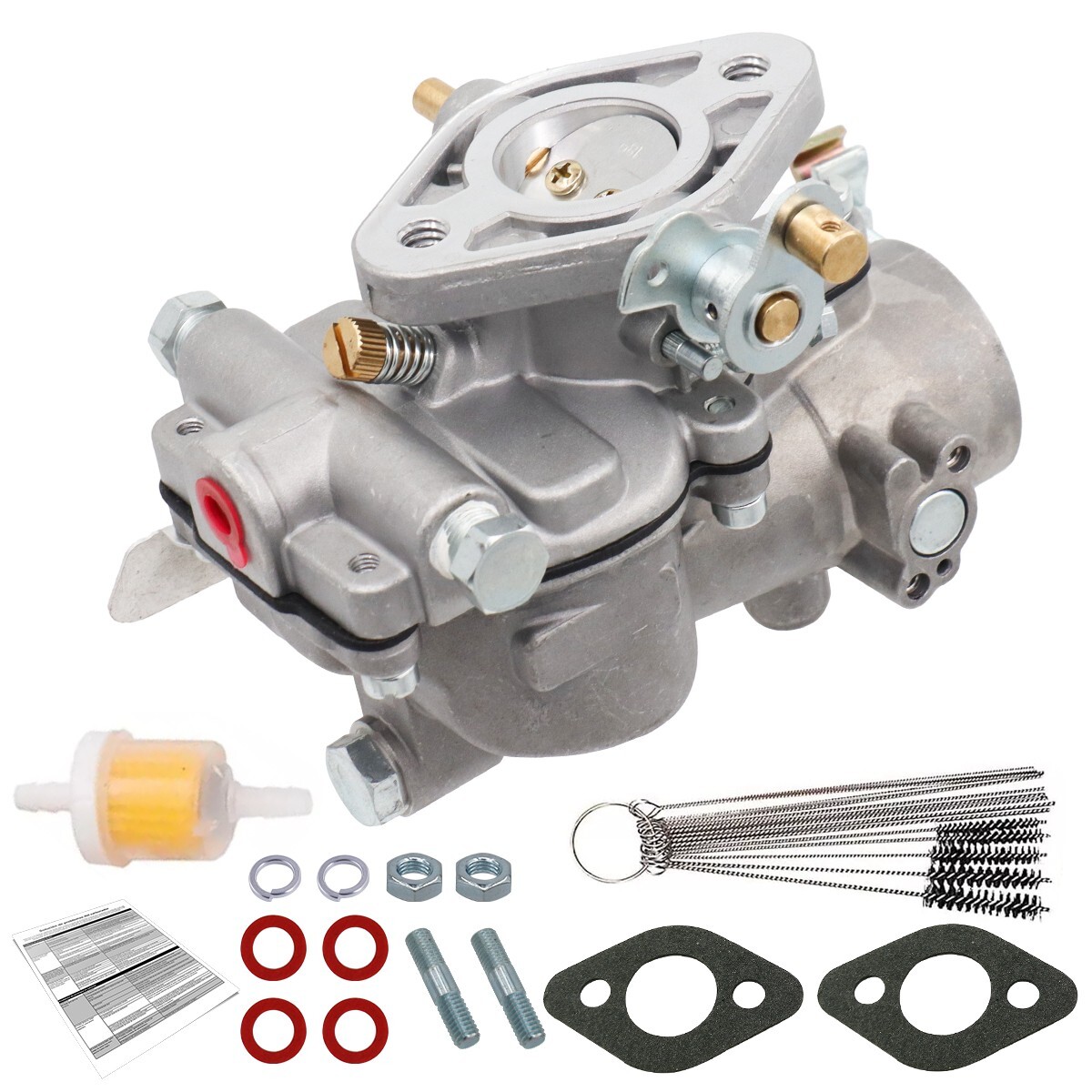 12098 Carburetor Updraft Fit Gas Wisconsin L63S1 (VH4D) 2-1/4" Mount 1957-1976