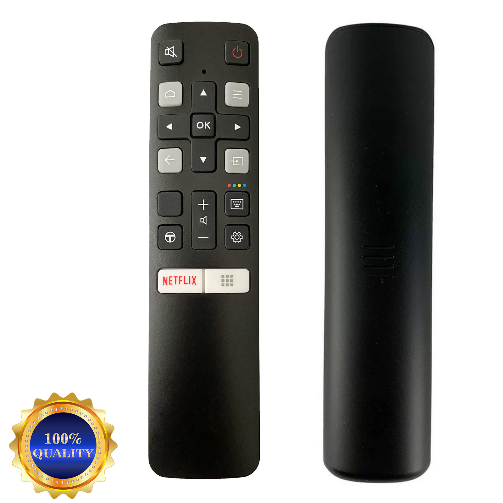 New Replacement RC802V Remote Control For TCL Android TV 40S330 65Q637 Netflix