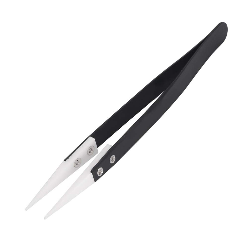 4PCS Tweezers Replaceable Tips with Temperature Resistance Precision Tips