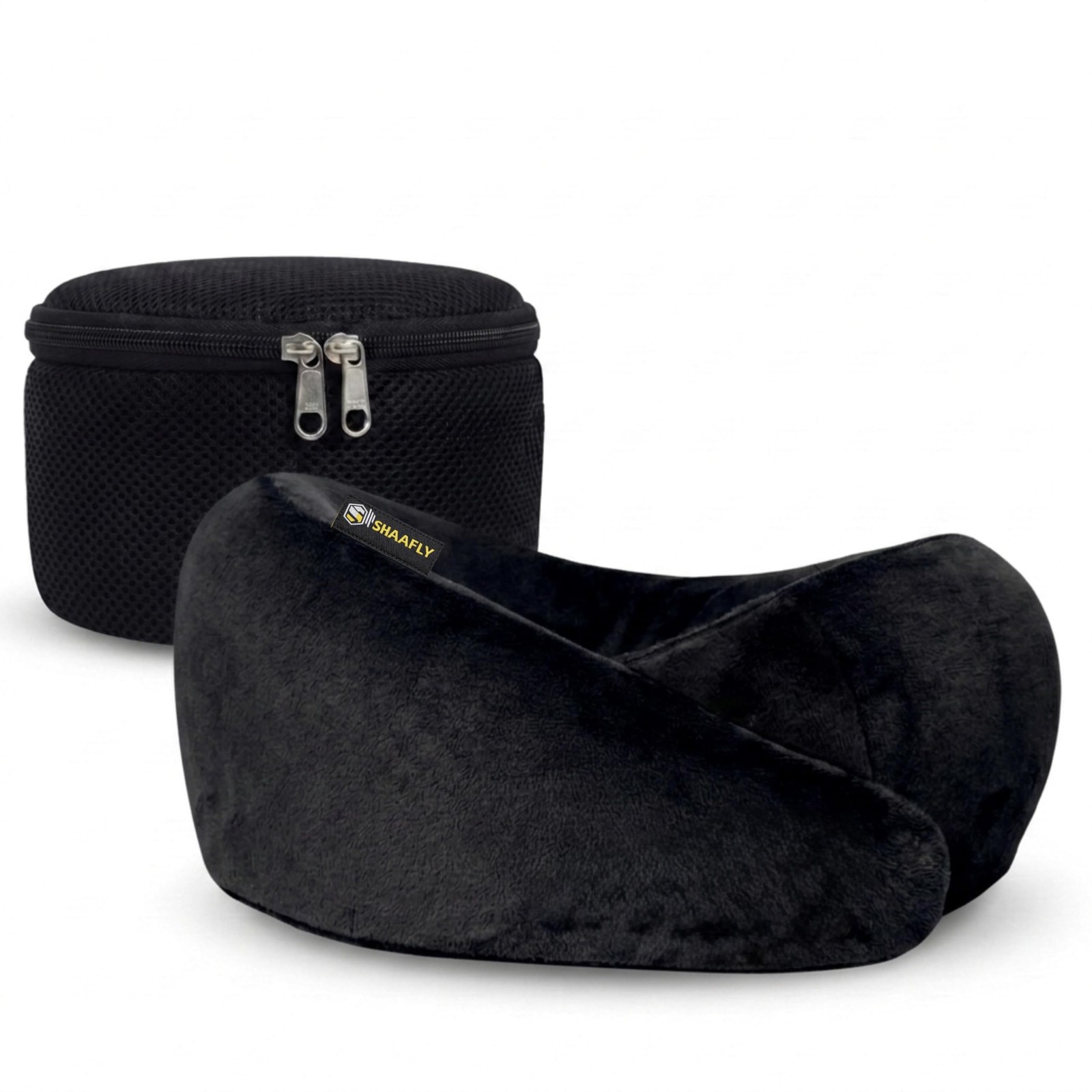 Travel Neck Pillow – Airplane Travel Essentials with Ergonomic Memory Foam