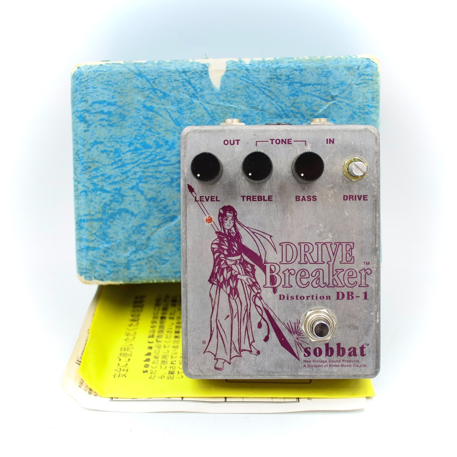 Sobbat DB-1 DRIVE Breaker With Original Box Distortion Effect Pedal DB110142087