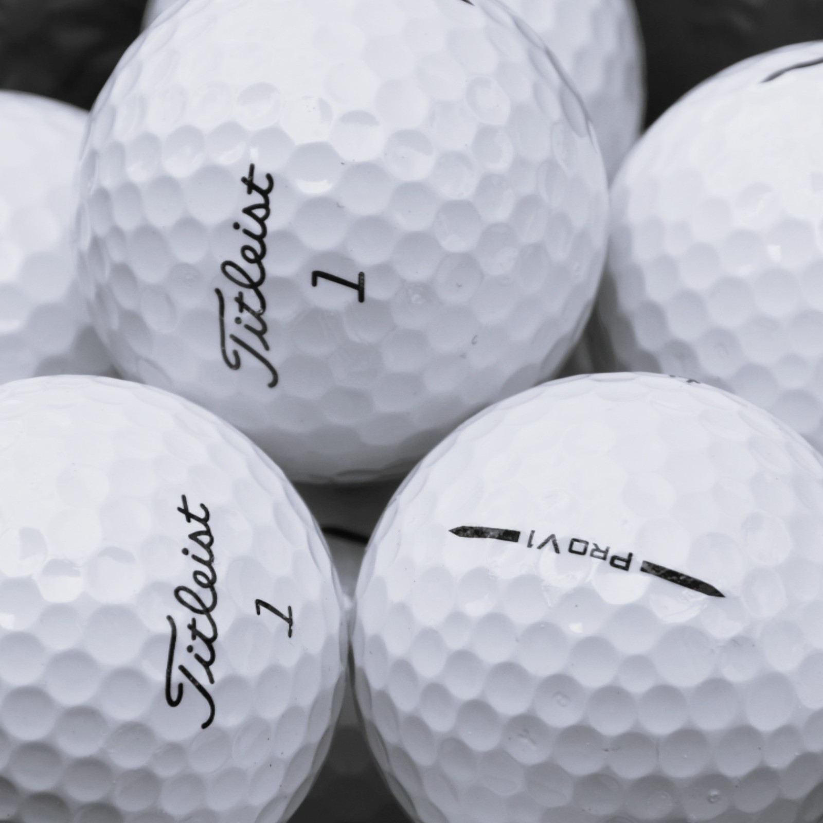 24 TITLEIST PRO V1 2026 Used Golf Balls IMMACULATE MINT 5AAAAA *FREE SHIPPING!*