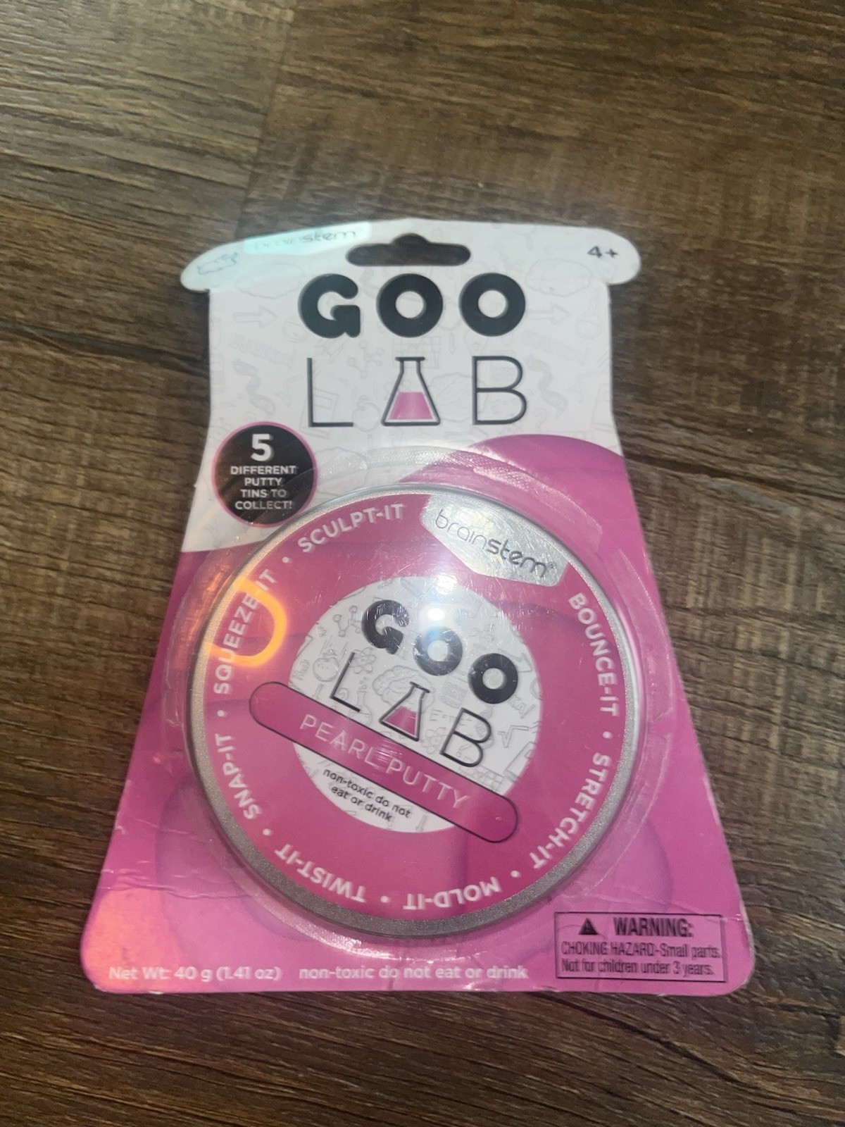 Goo Lab Pearl Putty – Shimmer & Shine Sensory Putty – New Sealed – 40g Tin