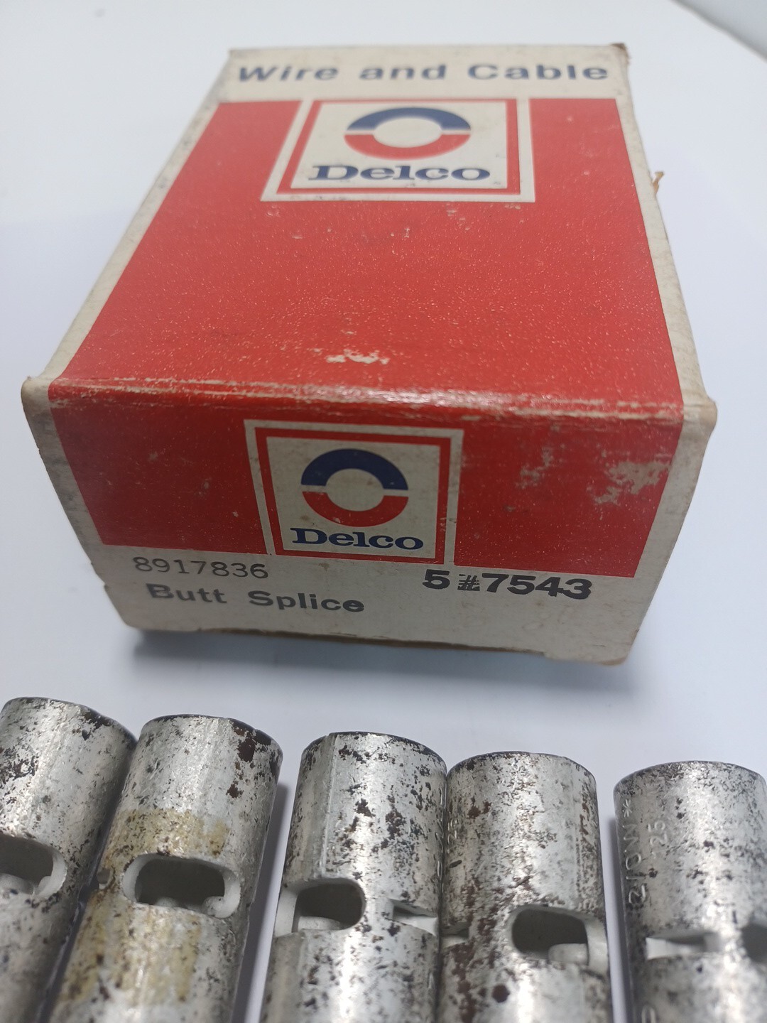 Delco #7543 Butt Splices 5 pcs - 8917836 -