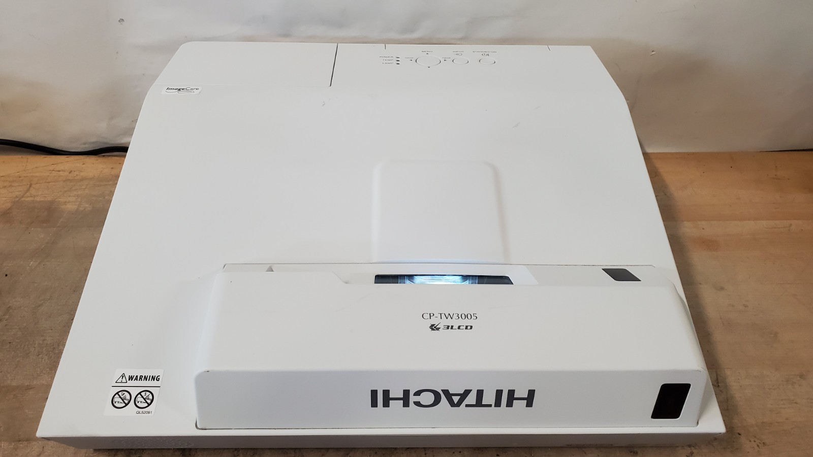 Hitachi CP-TW3005 CP-TW3005UF Projector - Working, No Remote