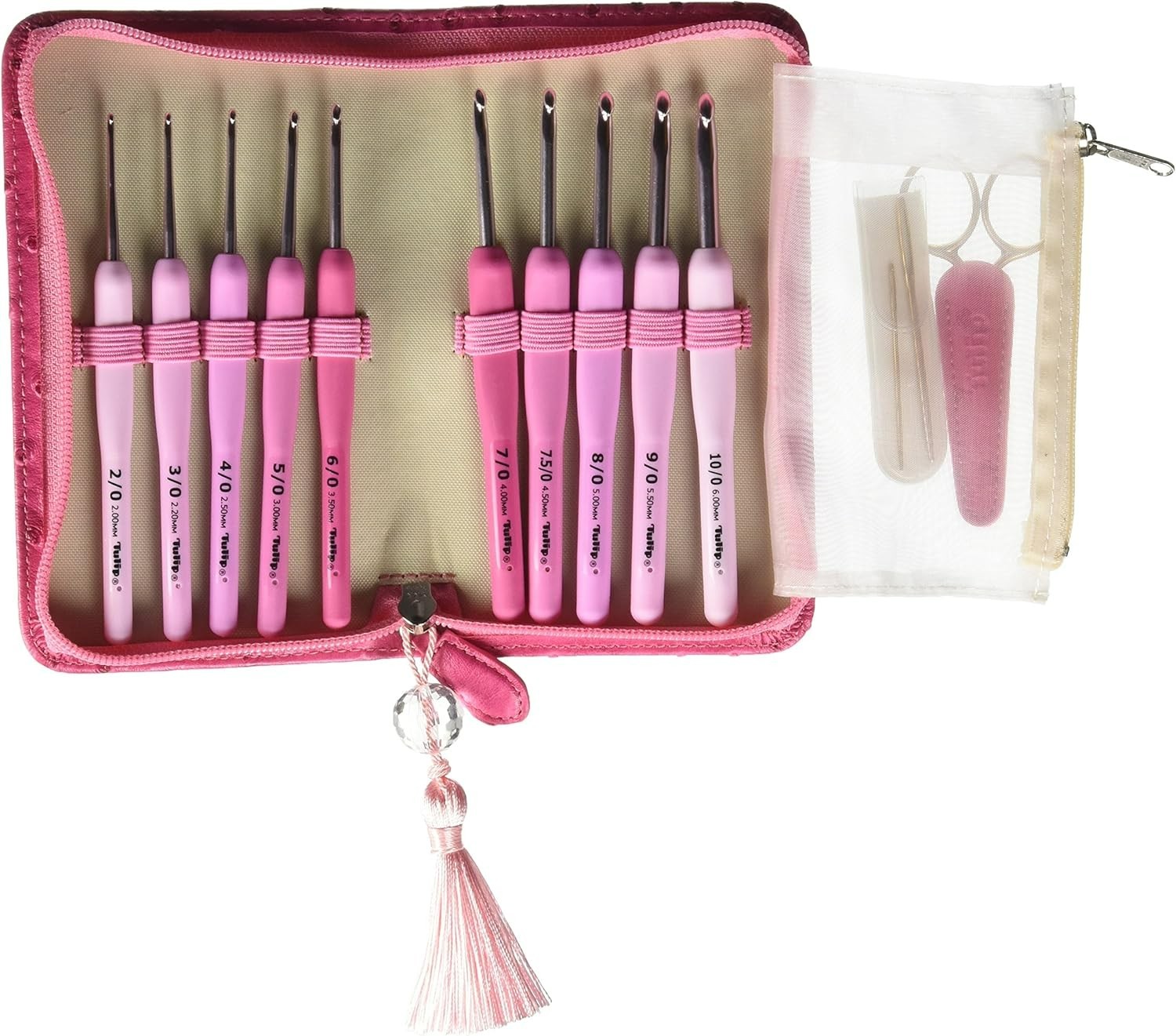 Tulip Etimo Rose Crochet Hook Set, Multicolor