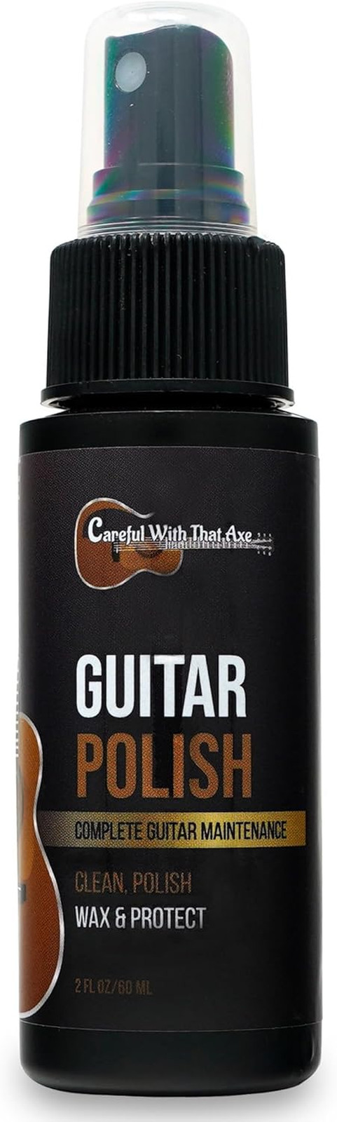 Guitar Cleaner, Polish, Wax, and Protector | All in One Care for Body and Fretbo