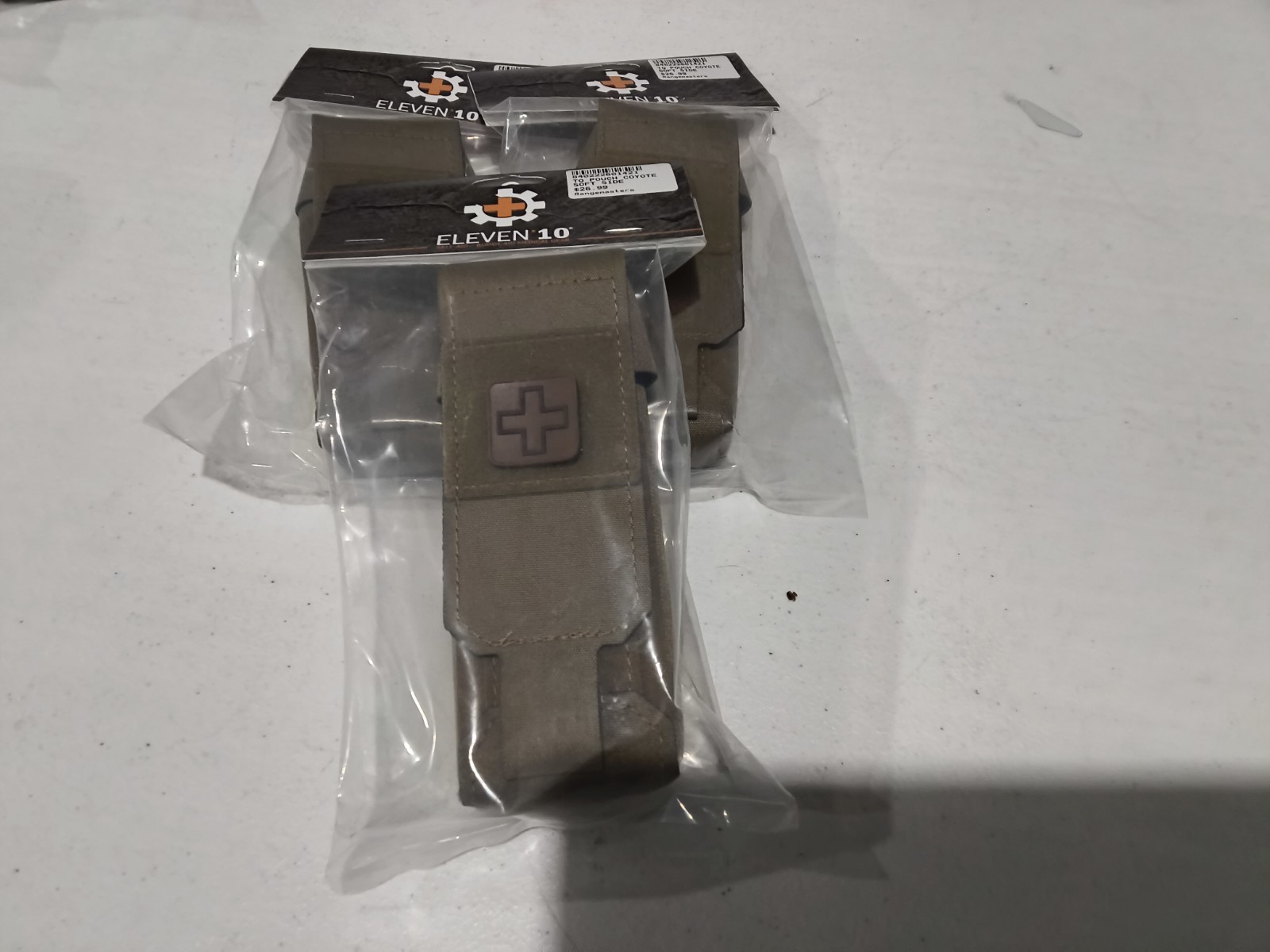 New Eleven10 Soft-Side V2 TQ Pouch Coyote Tan