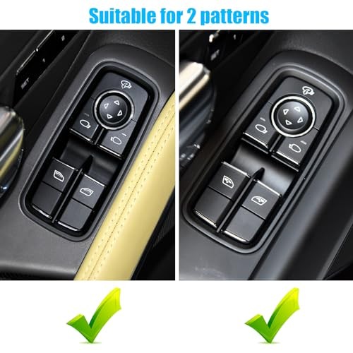 Compatible with Porsche Window Switch Button, Driver Side Power Window No.1