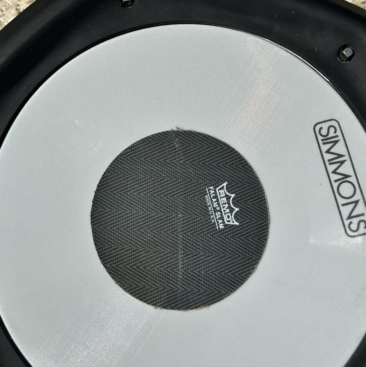 Simmons SD2000D R2334 Kick Drum Pad Tower Electronic Drum READ