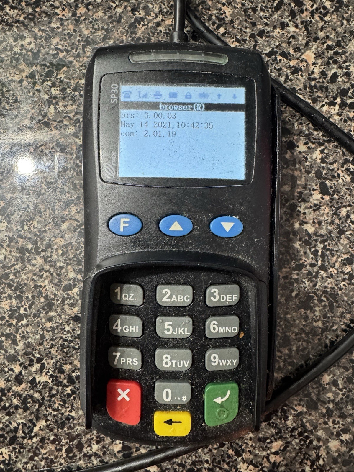 SpotOn APEXA GW POS Touchscreen System W/ PAX SP30 Card Reader