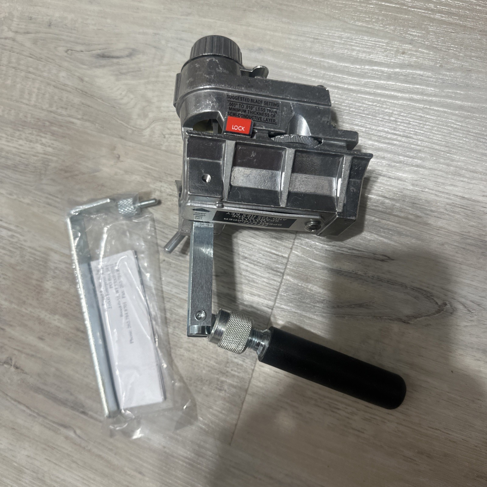 Speed Systems "Adjusto-Scribe" Stripper model # 1542-2AS