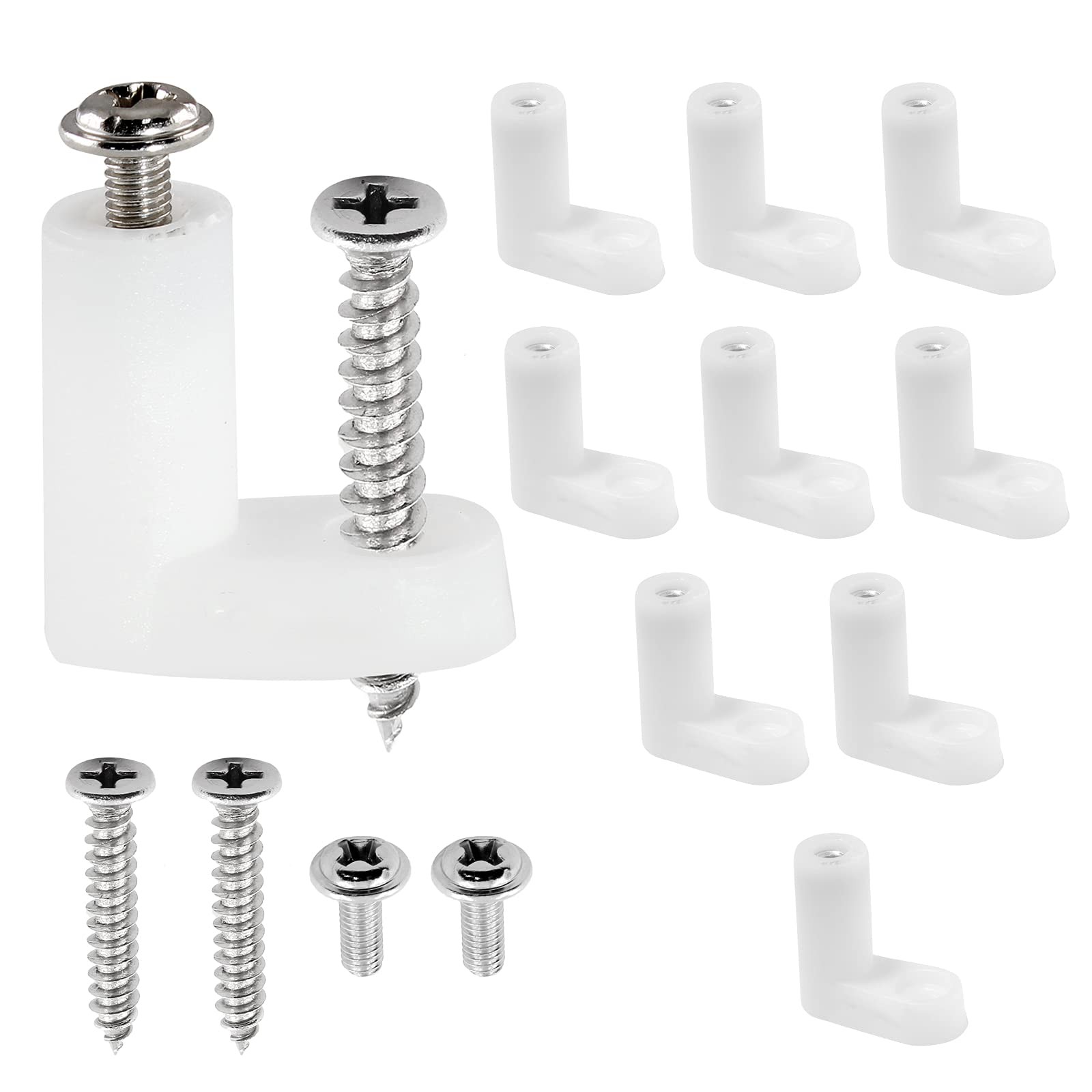 Zorveiio 50 Pcs PCB Board Mounting Feet with Screws, Spacer Kit Feet...