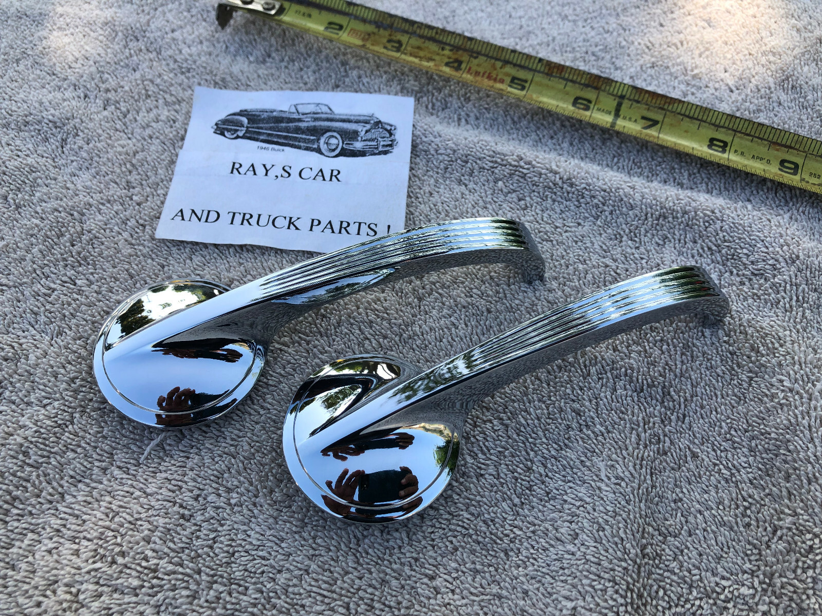 NEW SET 49 TO 64 REPLACEMENT INTERIOR METAL DOOR HANDLES !