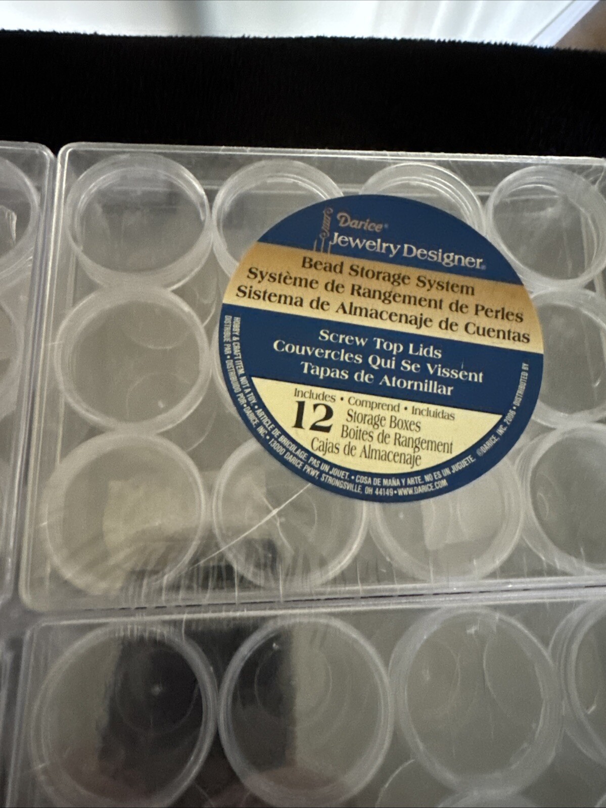 4 Bead Storage System Organizers Dario Craft Gear
