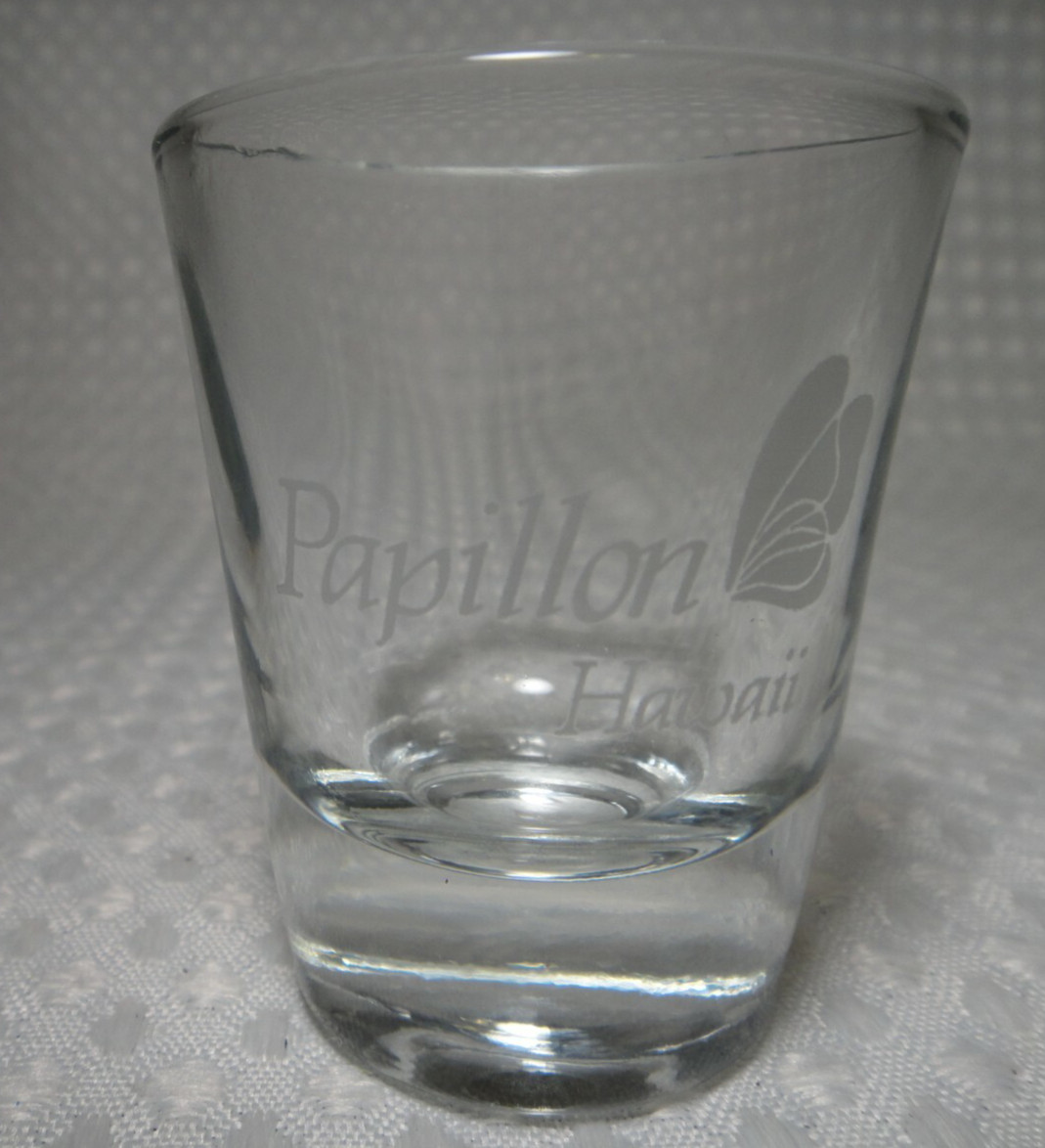 Papillon Hawaii Souvenir Shot Glass
