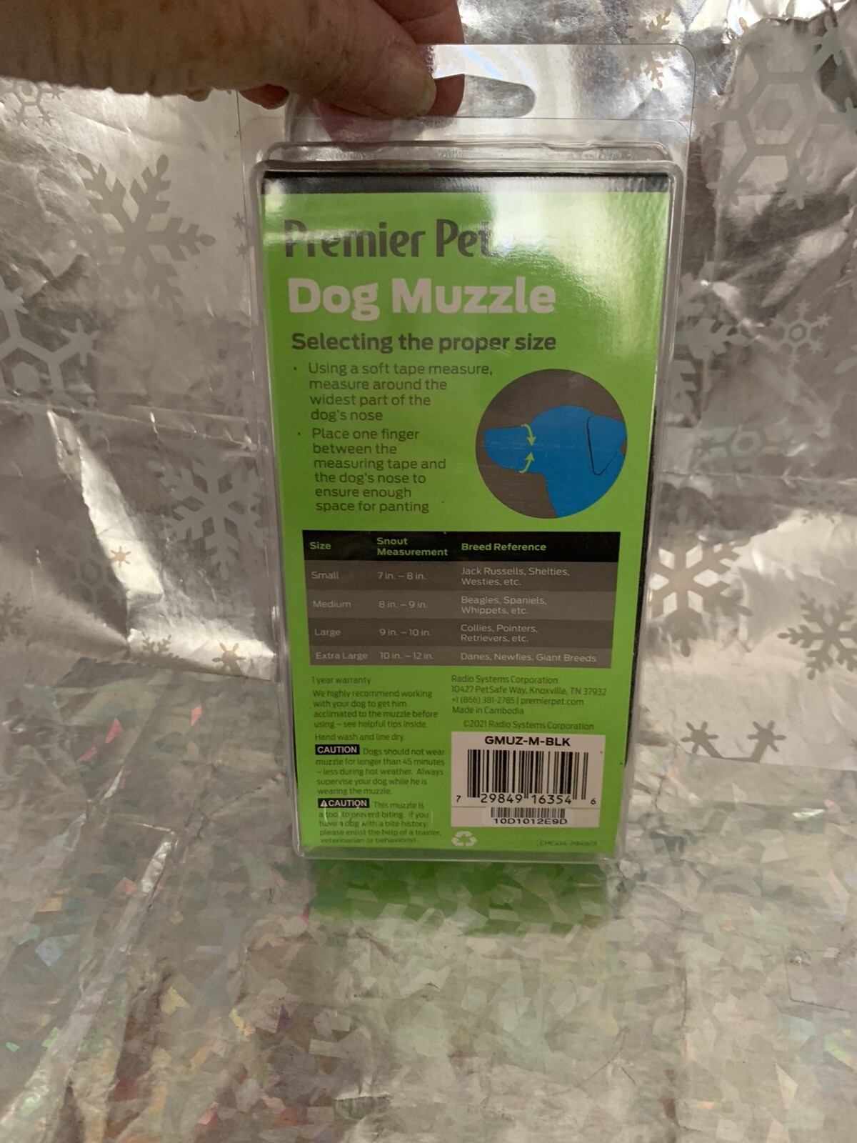 ❤️Premier Pet Dog Muzzle for Medium Dogs-Allows Panting-Adjustable NIP