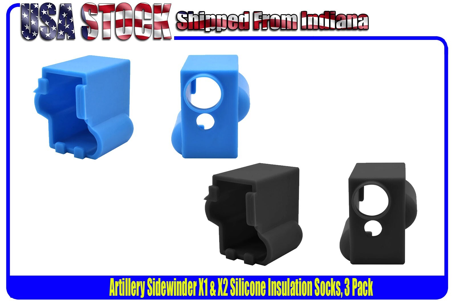 Sidewinder X1 Silicone Insulation Socks for Sidewinder X1 Hotend Block