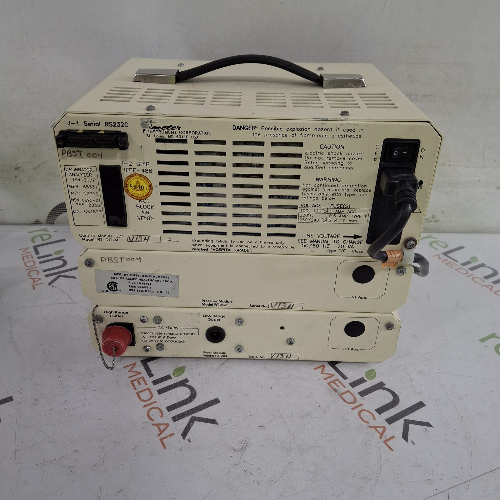 Timeter Instrument Corporation RT-200 Calibration Analyzer