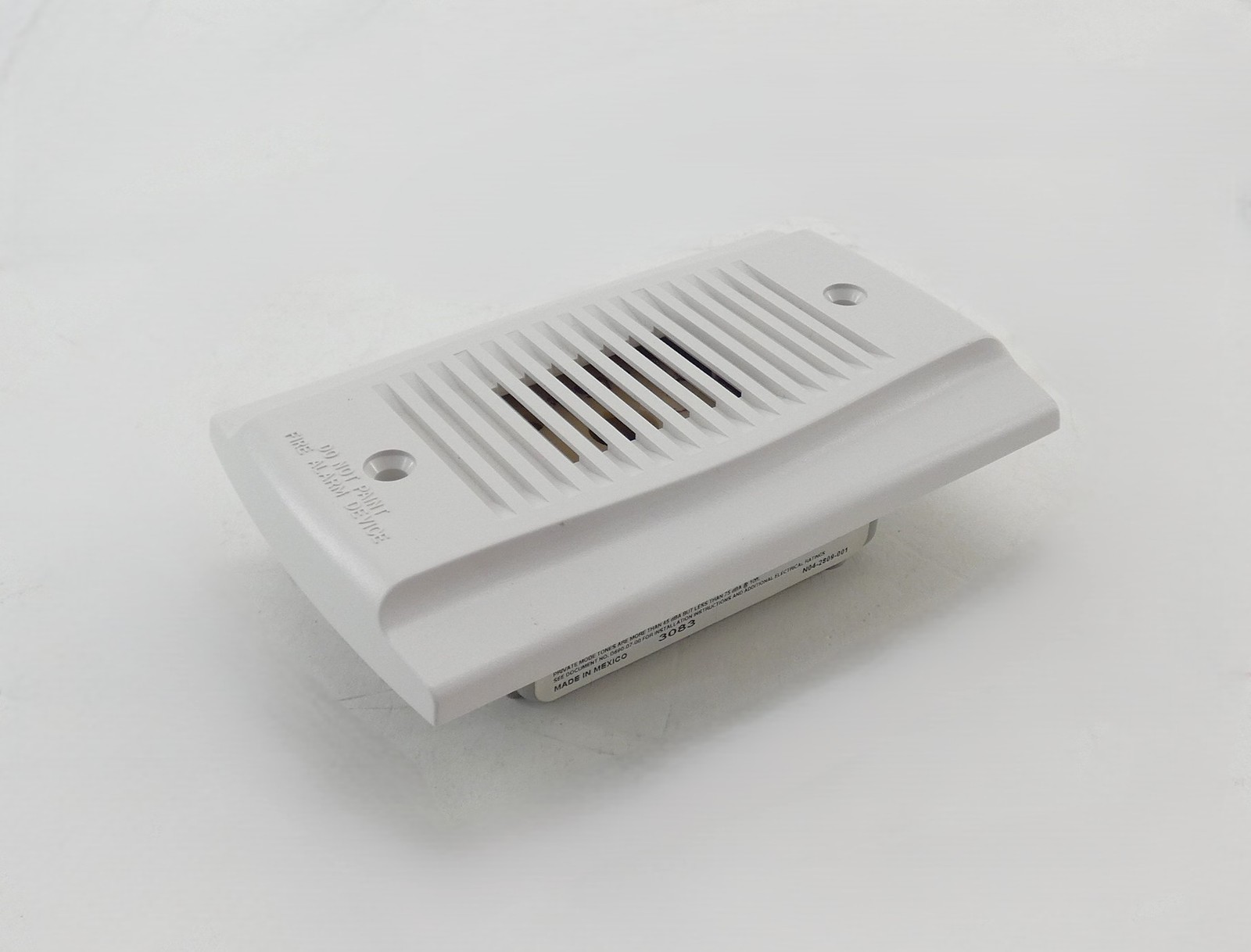 System Sensor MHW Wall Mount Mini Horn SpectrAlert Advance - NEW Surplus!