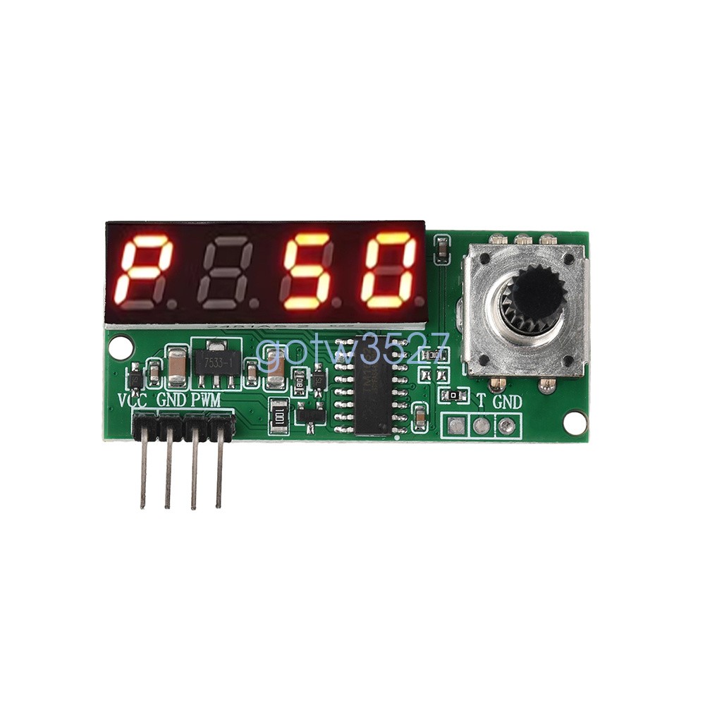 Adjustable PWM Pulse Frequency Duty Cycle Digital Square Wave Signal Generator