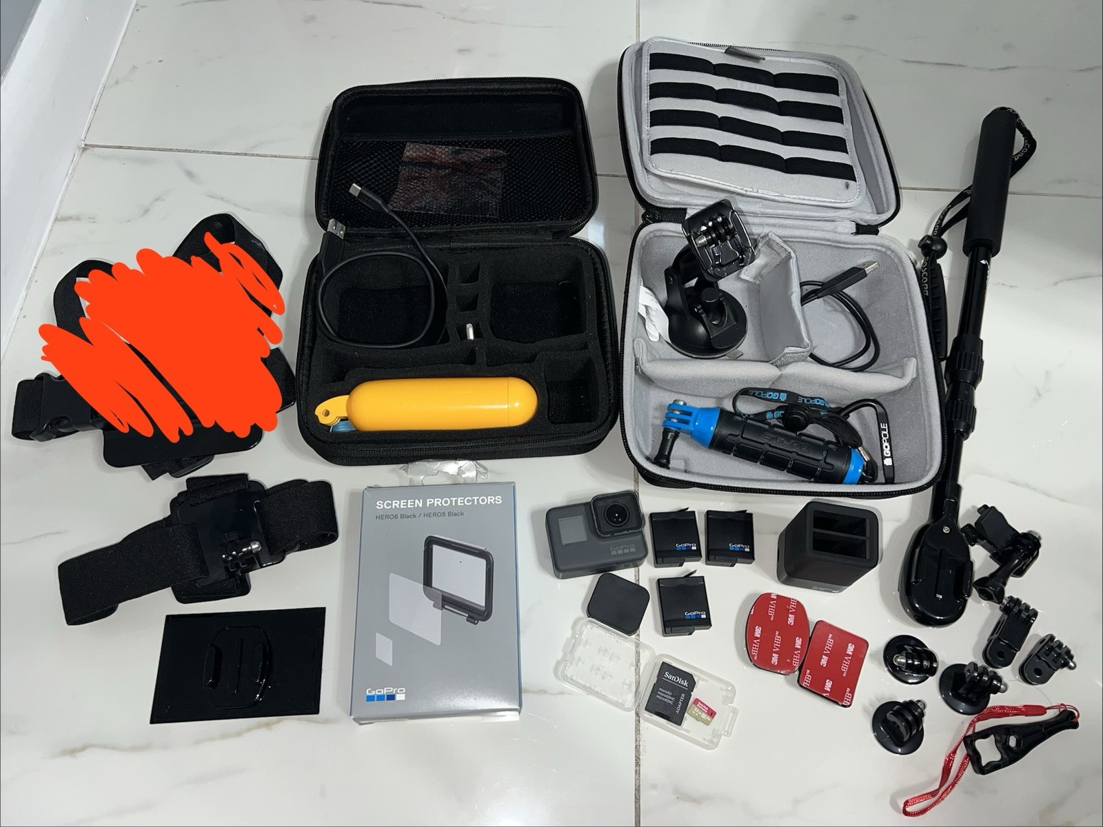 GoPro HERO5 Black Bundle with SD Card and Accessories