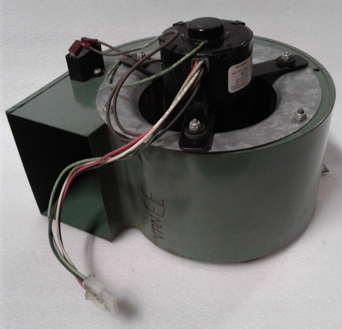 Blower Assembly for Vanee Air to Air Exchanger with Fasco 71900369 U90B1 - Used