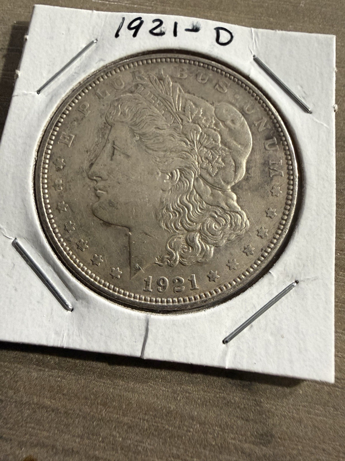 1921-D Morgan Silver Dollar
