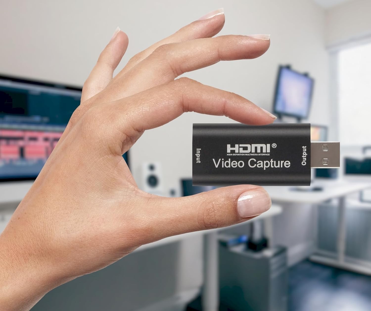 Seamless 1080p Capture Card with 4K Input - Ultimate Streaming Solution!