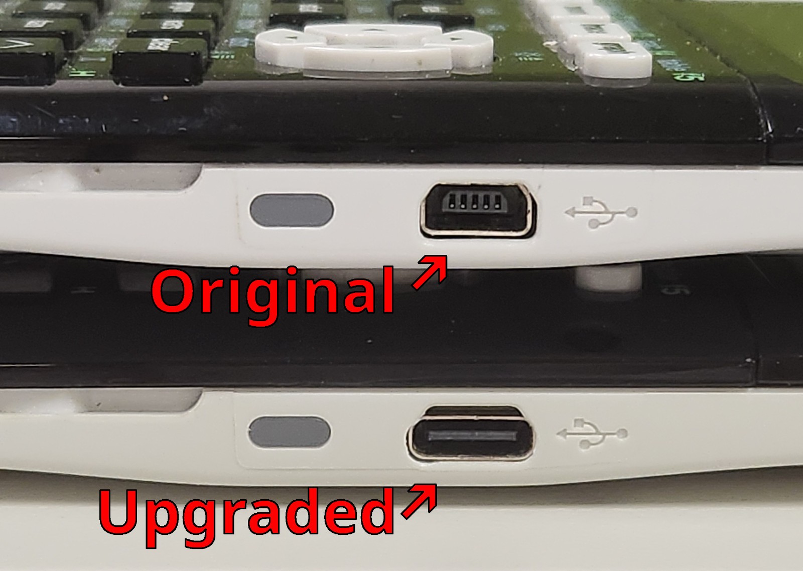 USB-C Mod Kit for TI-84 Plus CE Upgrade