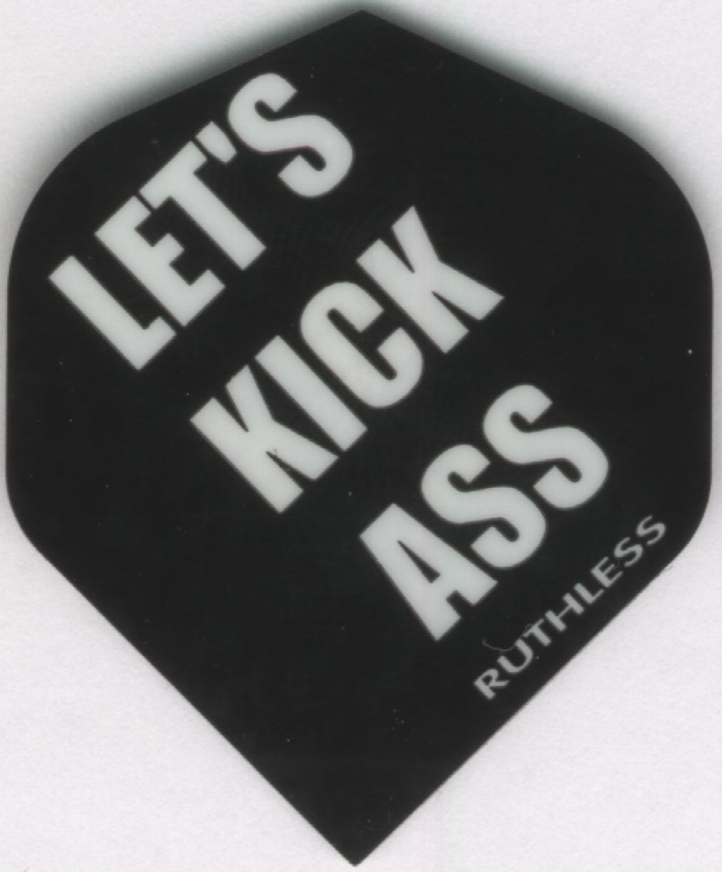 "Let's Kick Ass" Dart Flights: 3 per set