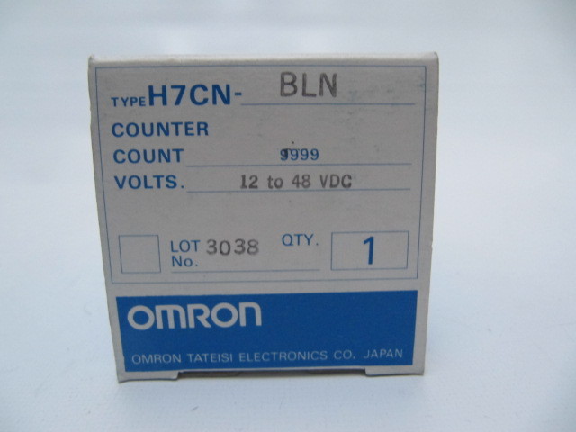 (NEW) Omron Counter Module (12-48VDC) H7CN-BLN