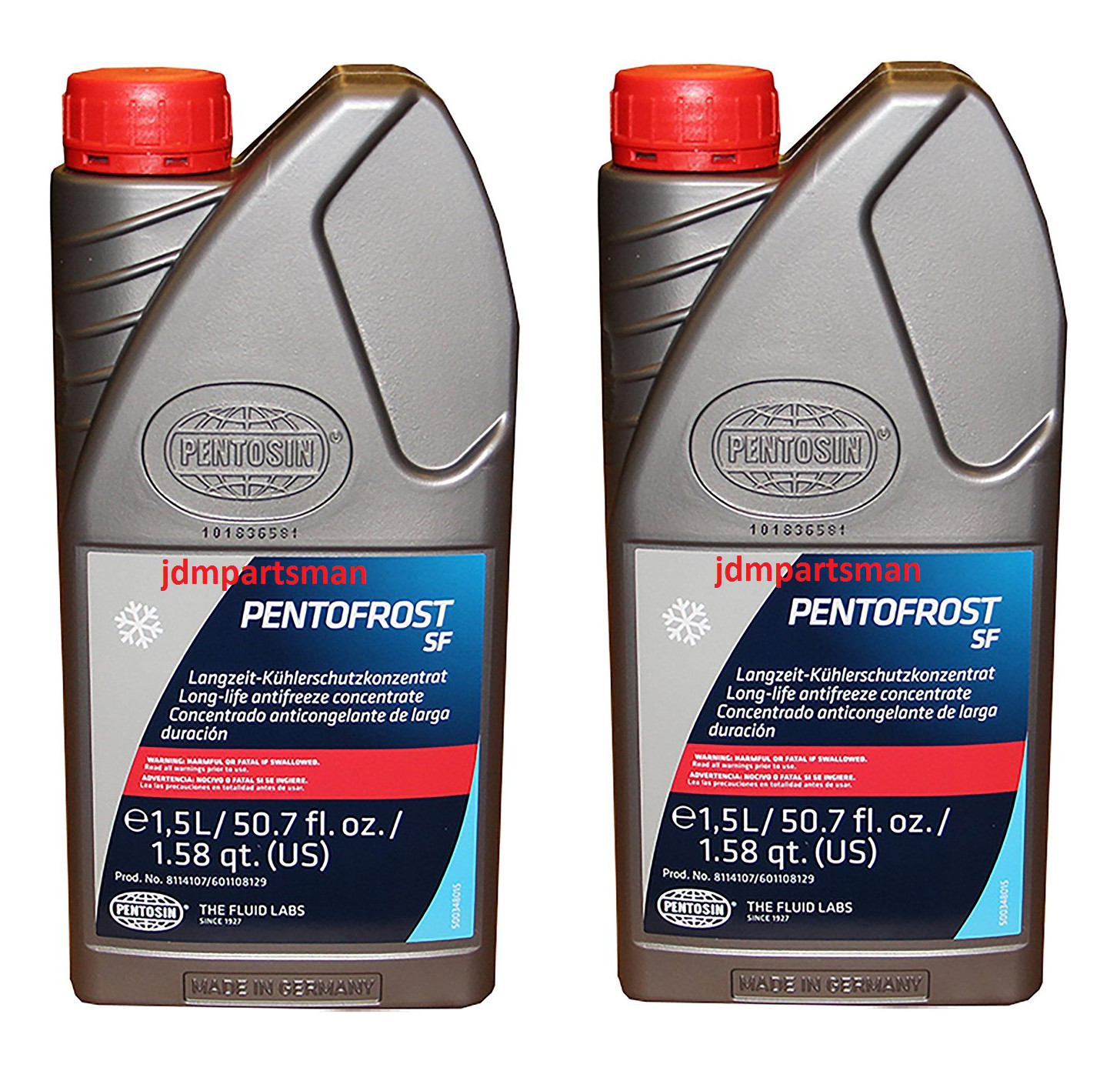 Pentofrost SF G12 Coolant Antifreeze Made in Germany Pack of 2  8114107
