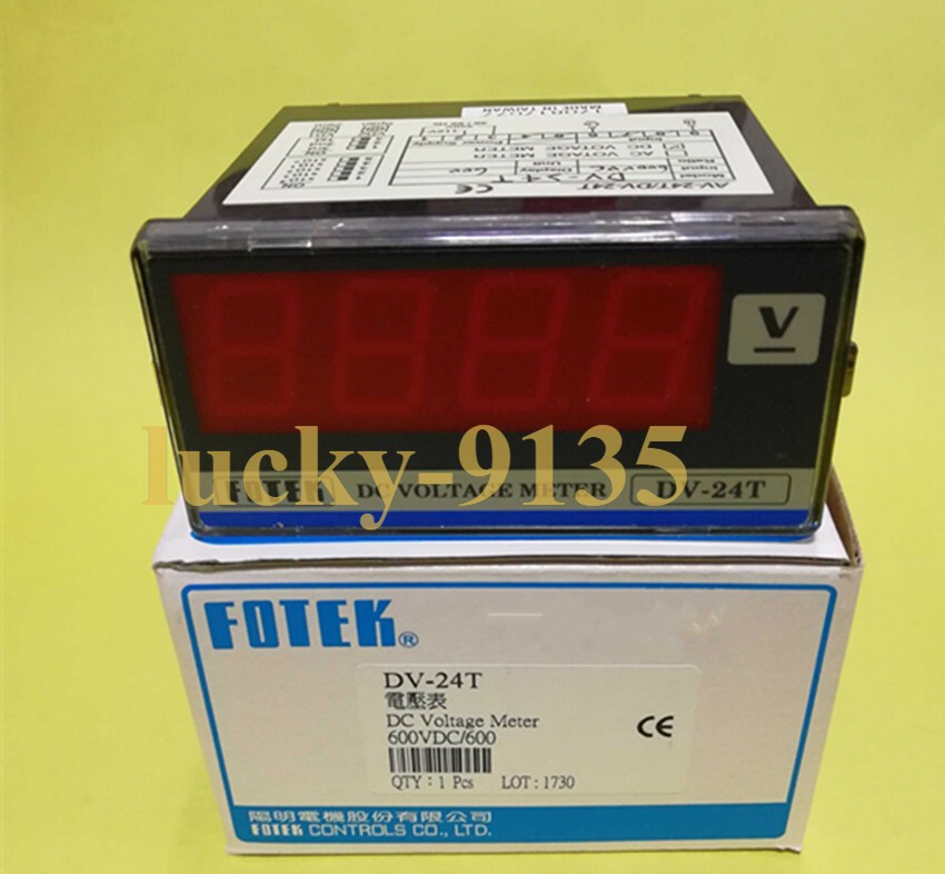 1pc New FOTEK DV-24T Digital DC Voltmeter