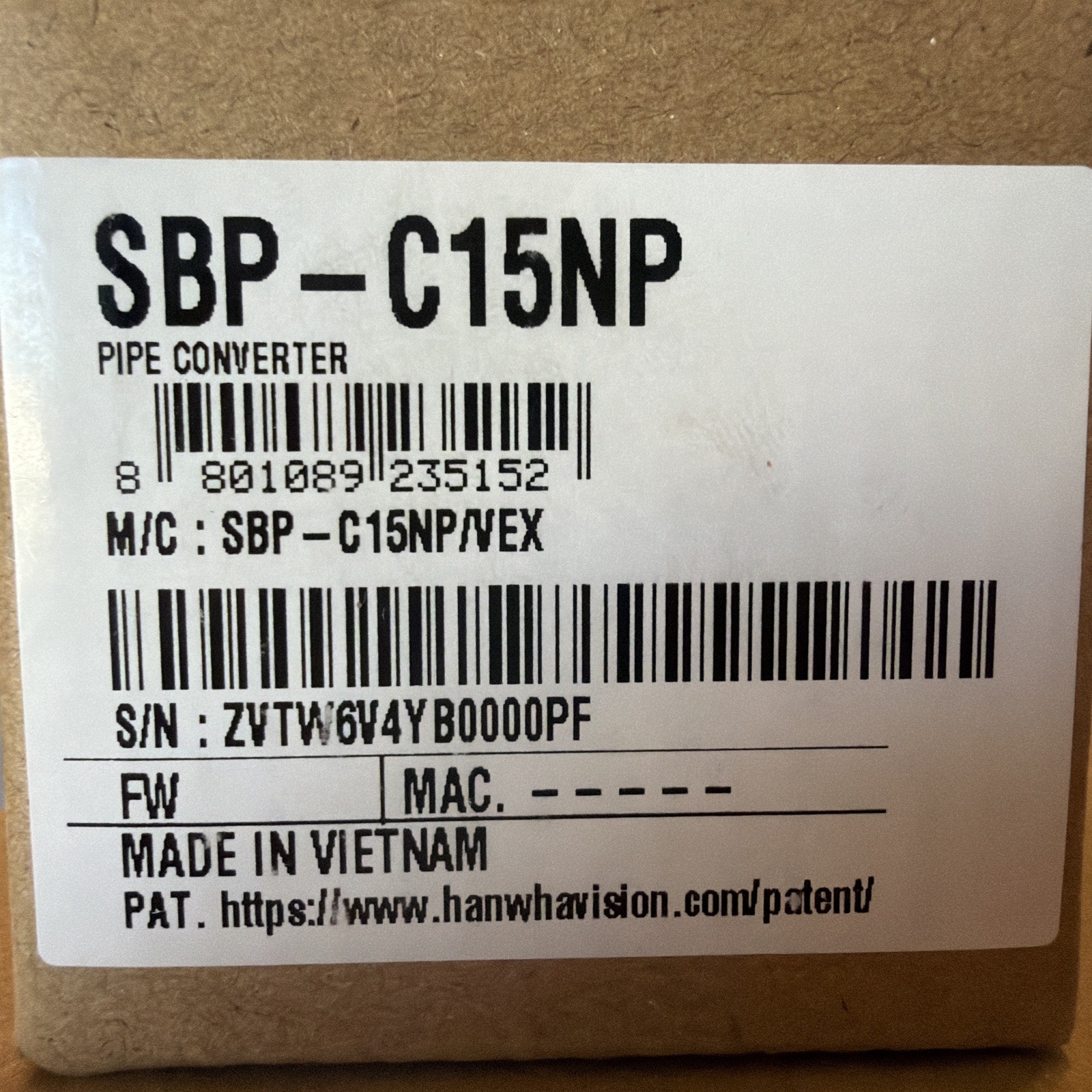 SBP-C15NP