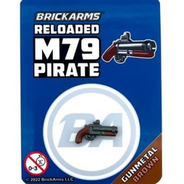 BrickArms M79 Pirate RELOADED for Custom Minifigures -NEW -