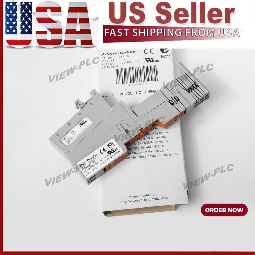 NEW 1734-TBS AB Point I/O Terminal Base w/Removable IEC  US Free Tax