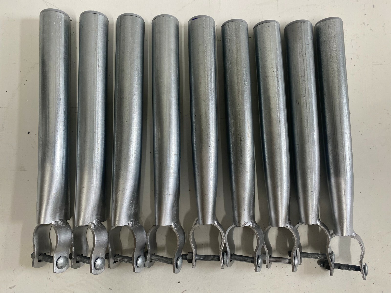 Extend-A-Post 1-5/8" OD Pipe 1' Long-USE WITH 1-5/8" TOP RAIL -9 Pack