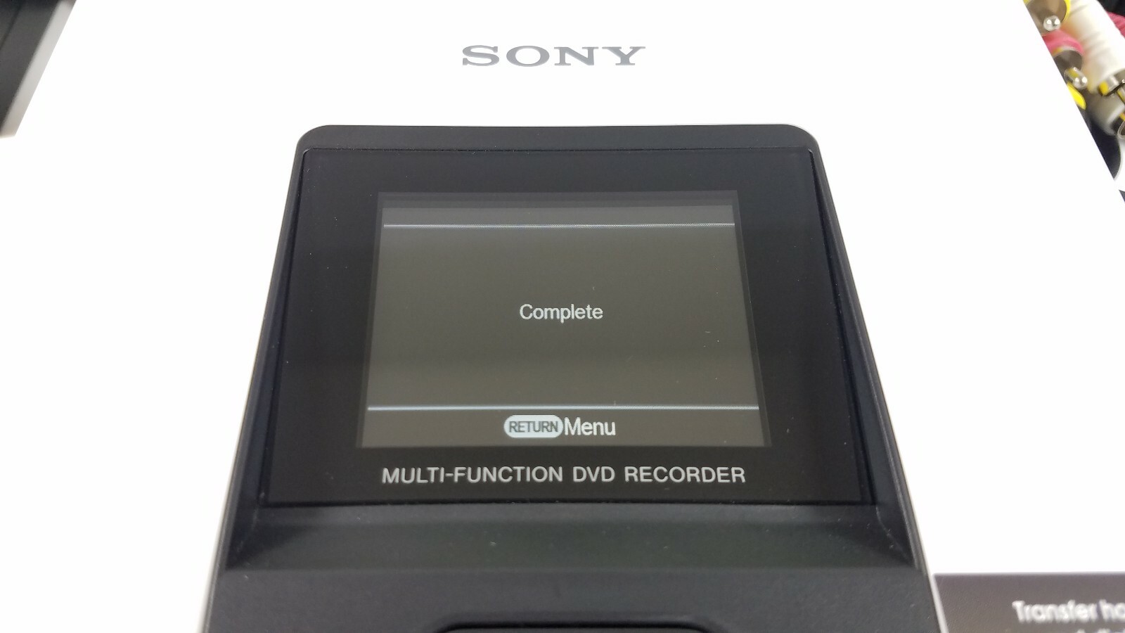 Sony DVD Recorder VRD-MC5 Multi-Function Bundle DVD-R Tested - Region Free✅