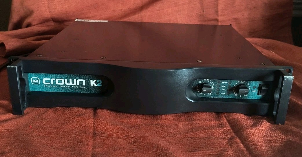 Crown K2 Balanced Current Power Amplifier, Unit #1